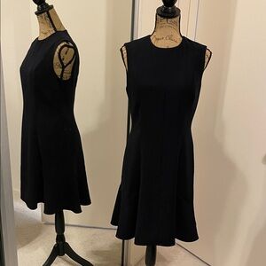 Louis Vuitton Black Midi Dress